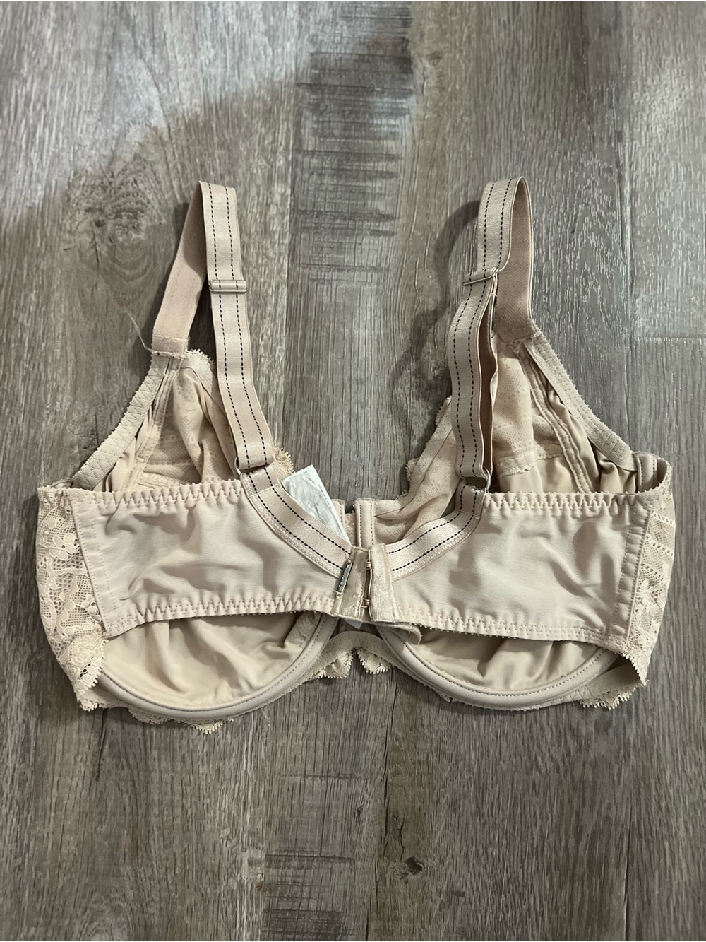 Chantelle Rive Gauche 3 Part Cup Nude Bra - 36DDD - Picture 4 of 4